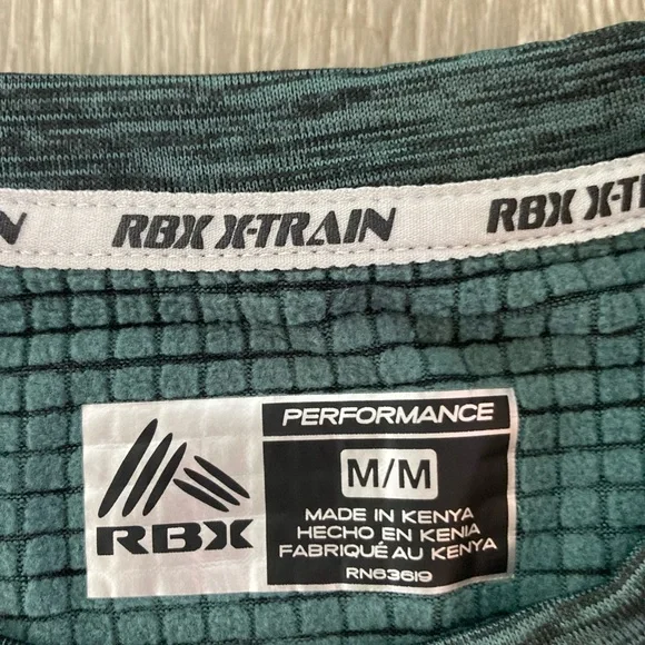 RBX X-Train Teal Heather Long Sleeve Shirt - Picture 3 of 4